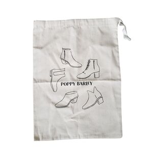 Poppy Barley Dust Bag Drawstring Cotton NEW